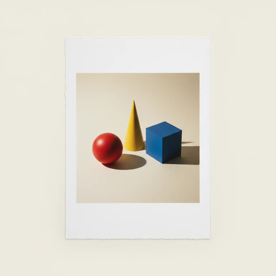Primary Still Life — whole unframed photographic artwork